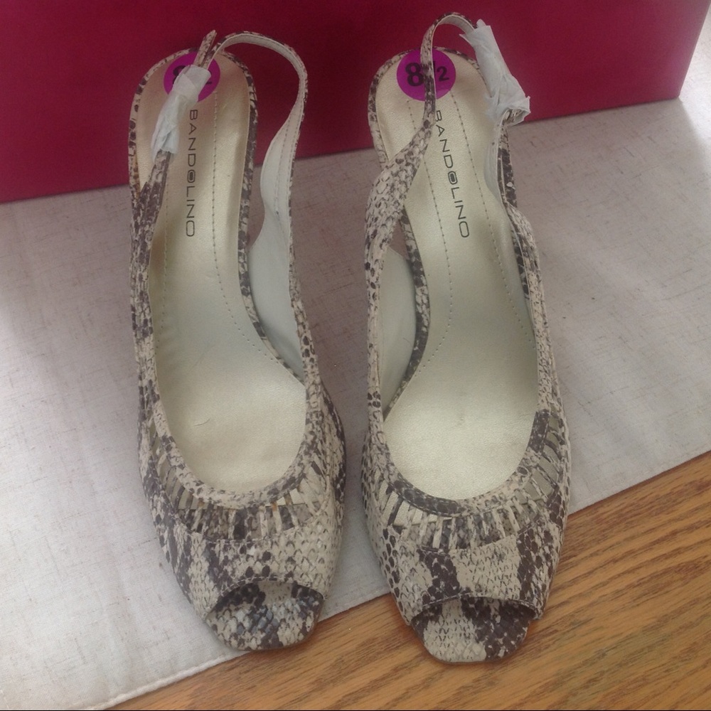 Bandolino Sling Back Heels